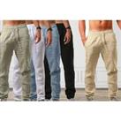 Men'S Cotton Trousers - 8 Sizes & 6 Colours! - Blue