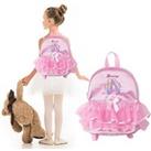 Girls Ballerina Backpack - 3 Styles! - Pink
