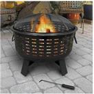 Round Fire Pit Portable Wood/Log Burner