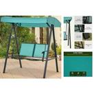 Outsunny 2 Seater Garden Swing Chair Outdoor - Blue