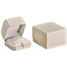 Cream Colour Vintage Luxury Ring Box