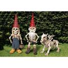 Halloween Skeleton Garden Gnomes - 3 Styles!