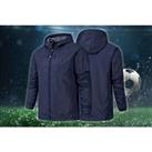 Men'S Active Waterproof Windbreaker Jacket - Black