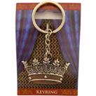 Queens Crown Tribute Keyring - Silver