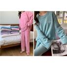 Womens Fluffy Pyjamas 6 Colours