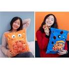 Snack Bag Plush Pillow - 6 Design Styles Available - Pink