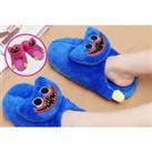 Huggy Wuggy Inspired Plush Slippers - Adults & Kids' Sizes! - Pink