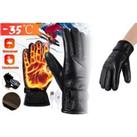 Waterproof Heated Touch Screen Gloves - Black or Pink!
