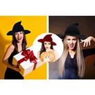 Halloween Witches Hat - 5 Colour Options - Grey