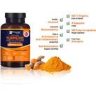 2Mth Supply* Turmeric With Black Pepper & Ginger Capsules