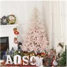 5Ft Realistic Design Faux Christmas Tree - Pink