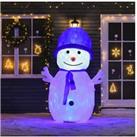 Homcom 1.8M Christmas Inflatable Snowman