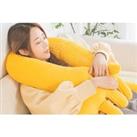Novelty Plush 'Feels Like A Hug' Pillow - 2 Sizes & 6 Colours - Pink