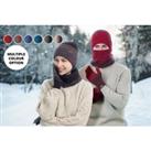 Unisex Winter Hat, Scarf & Gloves Set - 6 Colours - Blue