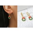 Cute Christmas Drop Earrings - 6 Options! - Silver
