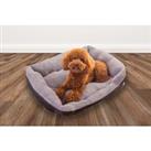 Comfortable Bed For Dogs - 3 Sizes, 7 Colours - Brown