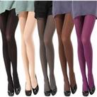Women'S Luxurious Winter Tights - 5 Colours - Black
