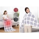 Usb-Powered Electric Heated Blanket Shawl - 4 Colours! - Grey