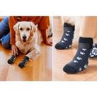 Non-Slip Dog Socks - 4 Colours! - Black