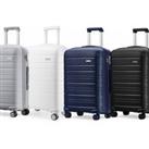 Hard Shell Cabin Size Suitcase Luggage - 4 Colours Available! - Grey