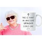 'This Is What An Awesome Grandma Looks Like' Mug