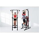 2-in-1 Power Tower and Weight Bench