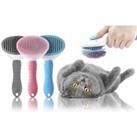 Pet Hair Remover Brush - Thick Or Thin Bristles! - Blue
