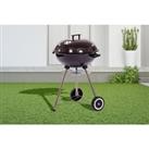 Charcoal Kettle Freestanding Portable Bbq Grill