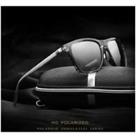 Veithdia Unisex Polarized Sunglasses - Black