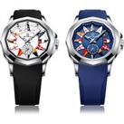 Men'S Nations Sports Watch - Blue Or Black