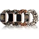 Animal Print Watch Band - 4 Styles - Silver