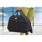 Foldable Large Capacity Airline Luggage Bag - 3 Colours! - Black