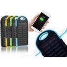 Usb Power Bank With Torch And Cable - 4 Colours! - Black