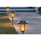 Solar Powered Dynamic Simulation Flame Lamp - Multiple Pack Sizes