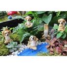 Mini Yoga Dog Garden Ornaments - 5Pcs!