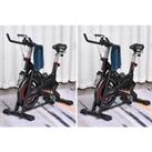Five Level Steel Exercise Bike With Fitness Tracking Screen!