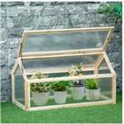 Wooden Cold Frame Greenhouse Grow House