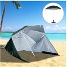 Outsunny All-Weather Beach Shelter - Green