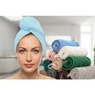 Hair Drying Turban Towel - 19 Colours! - Brown