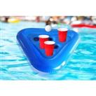 Inflatable Triangle Floating Pool Drink Holder