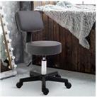 Homcom Beautician'S Swivel Salon Chair - Grey