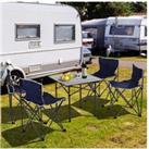 Outsunny Camping Table & Chairs Set