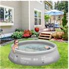Outsunny Inflatable Swimming Pool - Blue