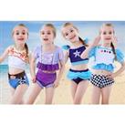 Girls Princess Inspired 2-Piece Swimsuit - Ages 1-7Yrs