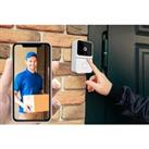 Smart Wifi Hd Night Vision Video Doorbell - White