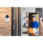 Wireless Smart Video Doorbell - 2 Colours - White