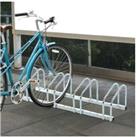 Homcom Bike Storage Stand - Silver