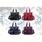 Women'S Waterproof Crossbody Shoulder Bag - 4 Colours - Red