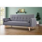 Herera Premium New Foam Sofa Bed - 3 Colour Options - Grey