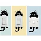Kitten Light Switch Sticker - 10 Pack!